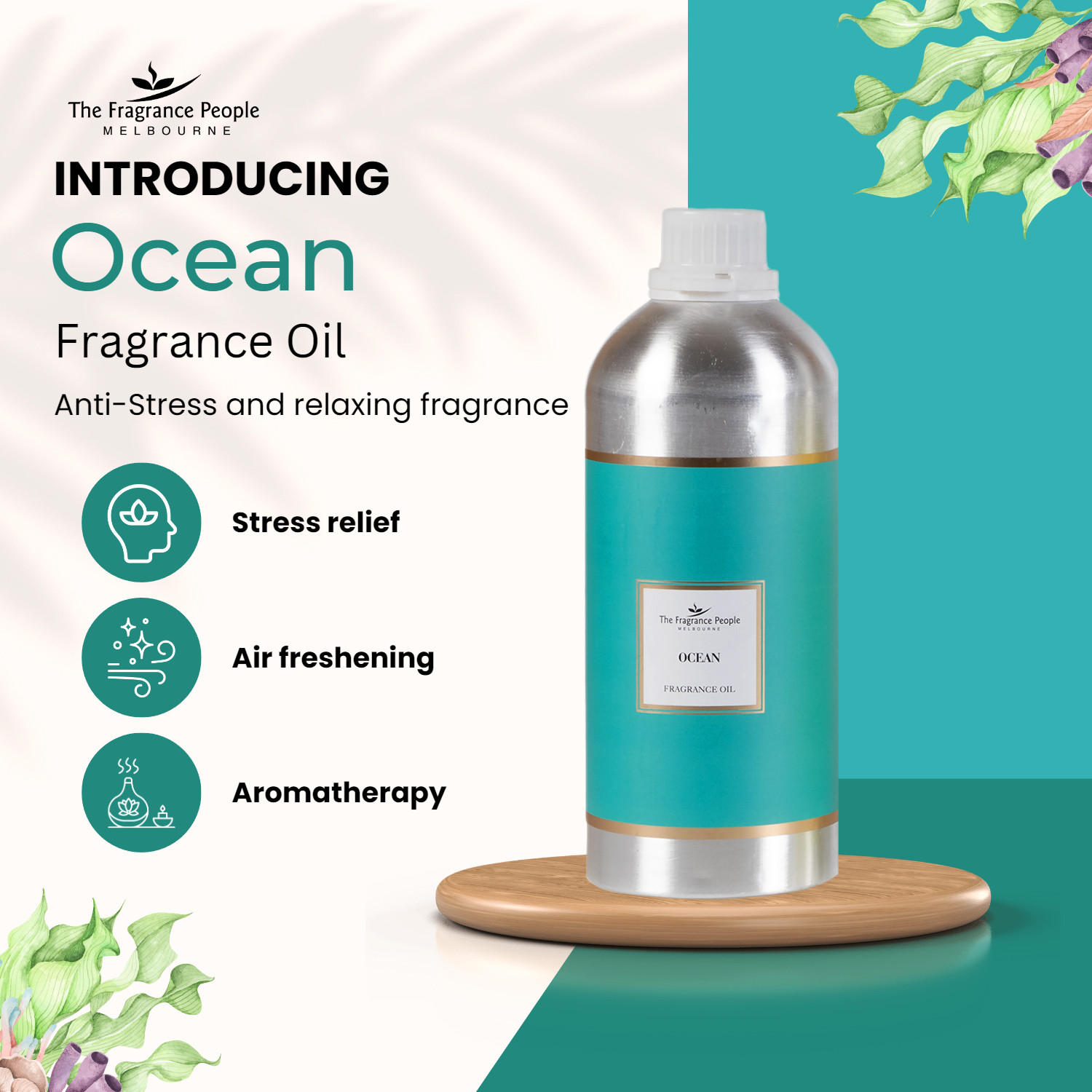 Anti Stress Ocean Fragrance Oil 1 Litre